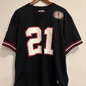 Mitchell & Ness Black Jersey Atlanta Falcons
